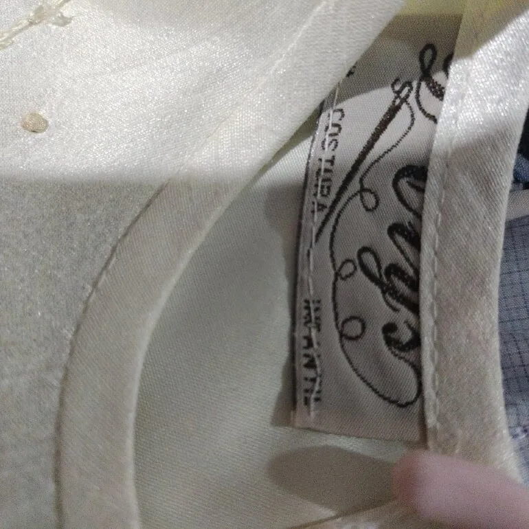 Vestido Bautizo perla — foto 3