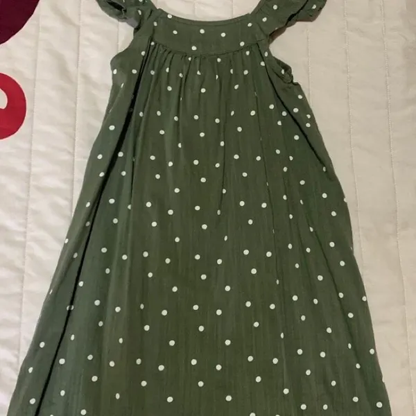 Vestido Casual en tono Verde