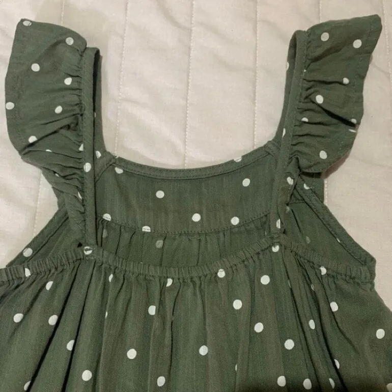 Vestido Casual en tono Verde — foto 4