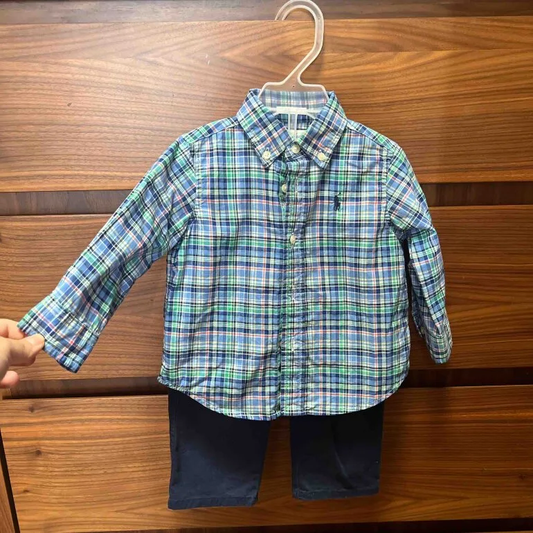 Camisa pantalón a cuadros — foto 7