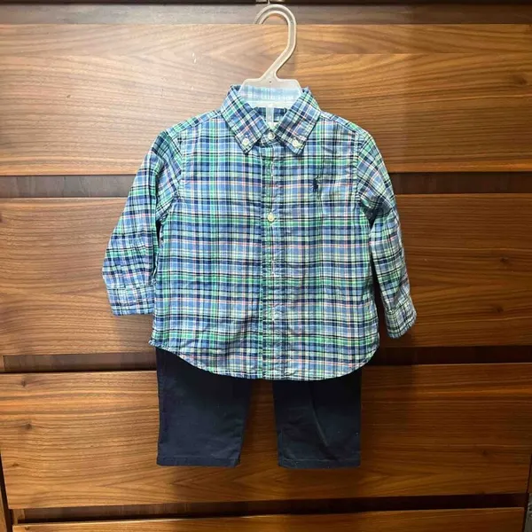 Camisa pantalón a cuadros