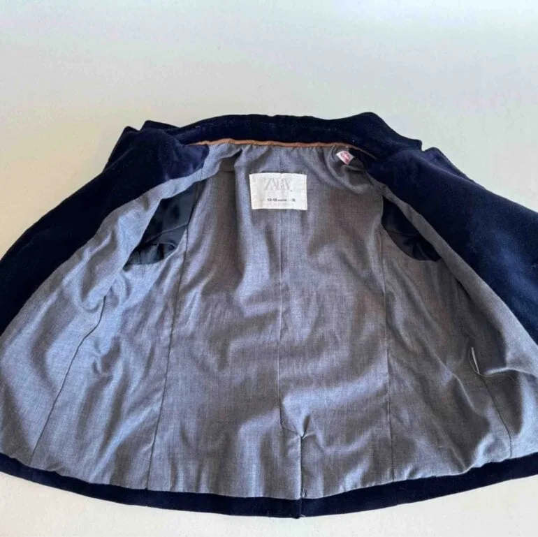 Saco Blazer para Niños Zara 12-18 M — foto 2