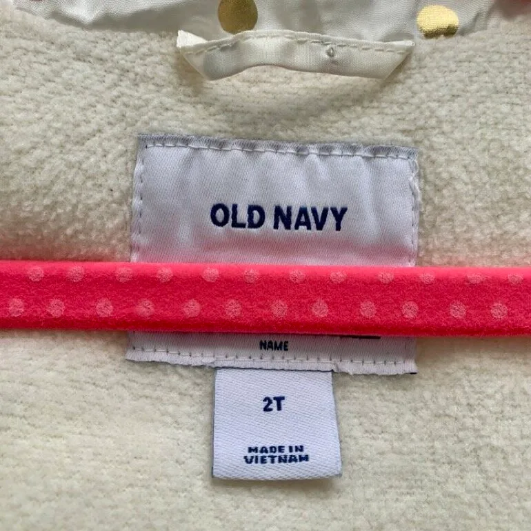 Chaleco OLD NAVY talla 2 calientito! — foto 4