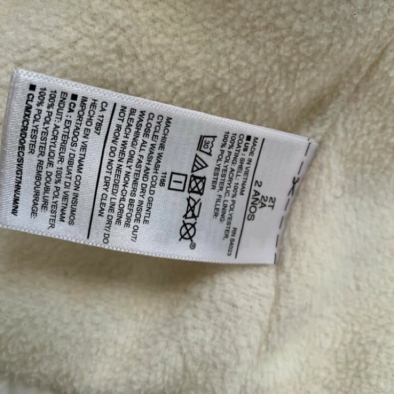 Chaleco OLD NAVY talla 2 calientito! — foto 2