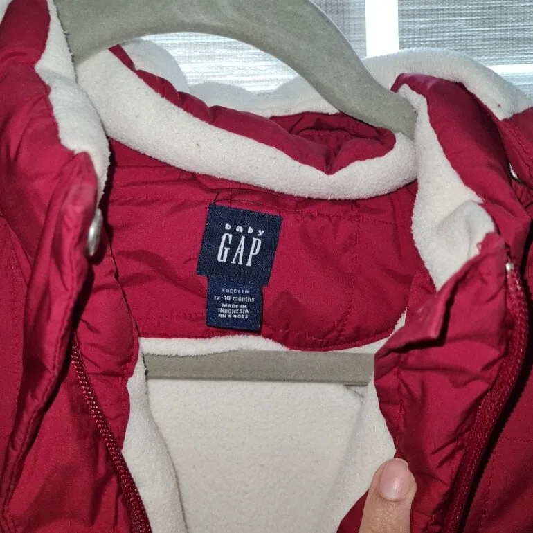 Chamarra baby GaP roja — foto 3
