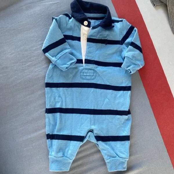 Pañalera manga larga Ralph Lauren Nb