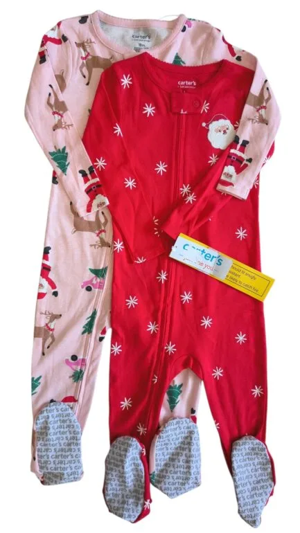 Set de mamelucos navideños