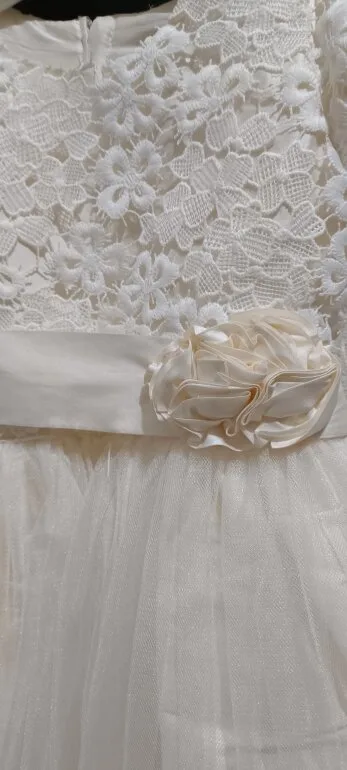 Vestido beige talla 3 — foto 3