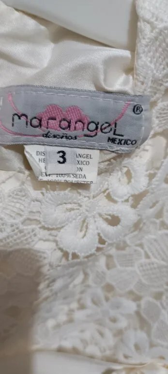 Vestido beige talla 3 — foto 4