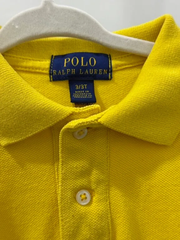 Playera polo niño amarilla — foto 5