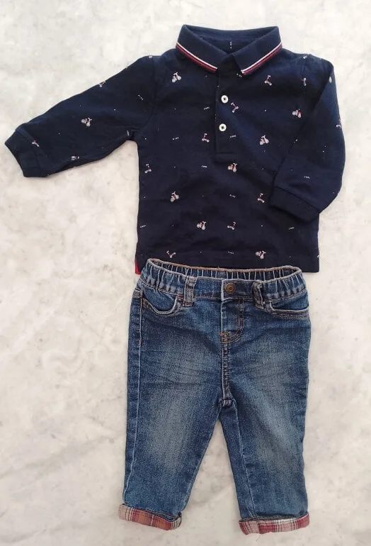 Set pantalón, camisa, playera y chaleco — foto 2