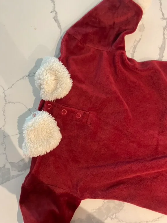 Traje de santa para bebé — foto 5