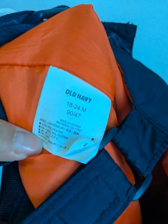 Old Navy Overol Nieve Azul y Naranja — foto 8