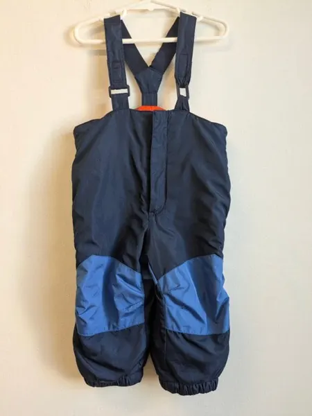 Old Navy Overol Nieve Azul y Naranja