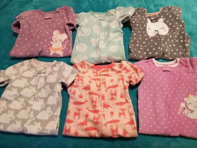 6 mamelucos talla 6 meses