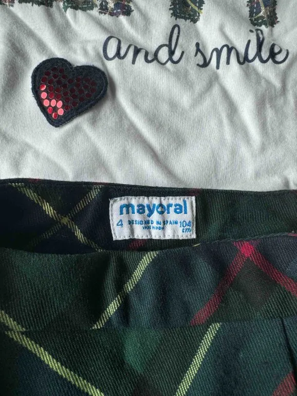 Conjunto de blusa y falda Mayoral — foto 2