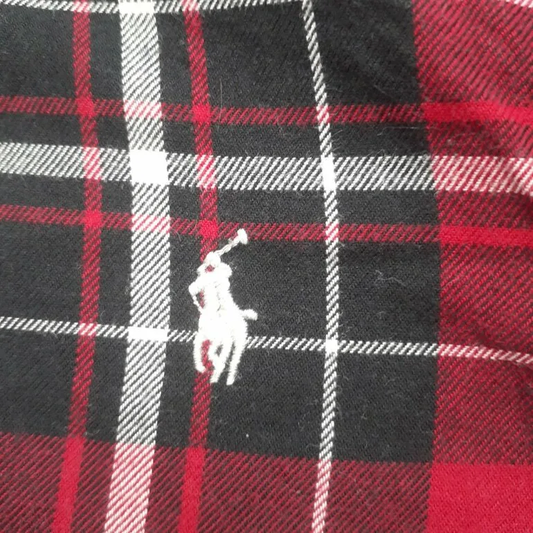 Camisa a cuadros roja ralph lauren — foto 8