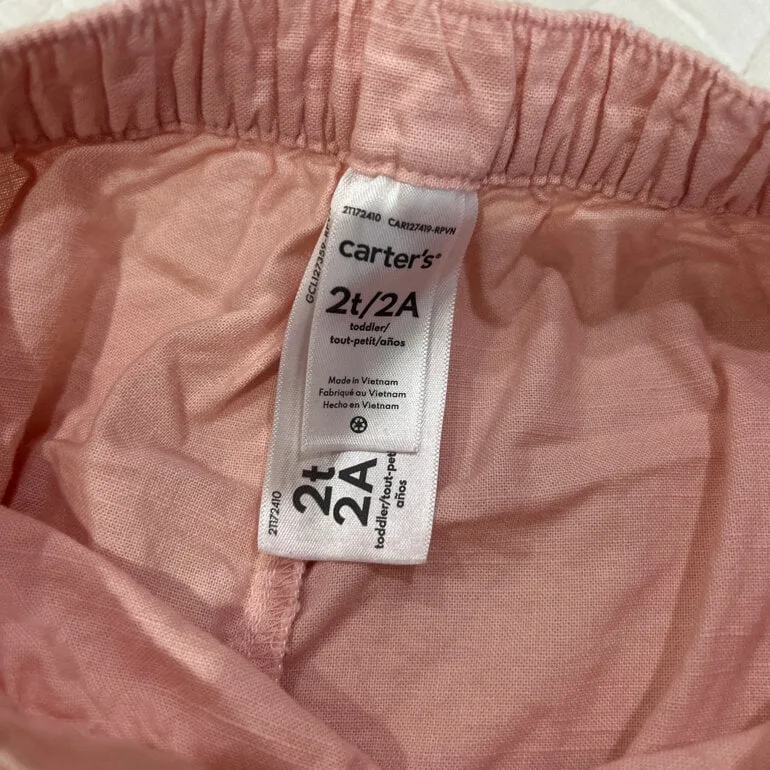 Traje rosa 100% algodon niña fresco — foto 3
