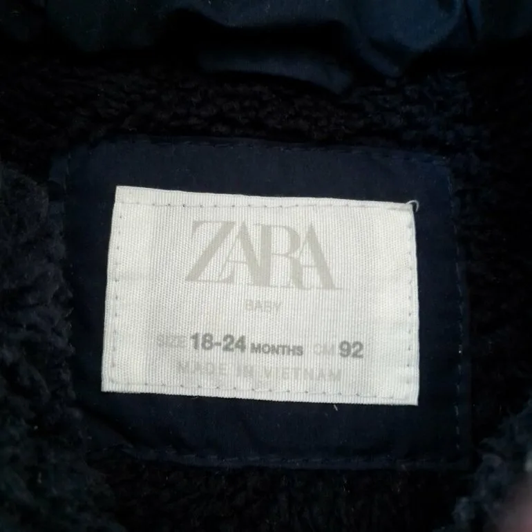 Chamarra Zara infantil Aborregada — foto 3