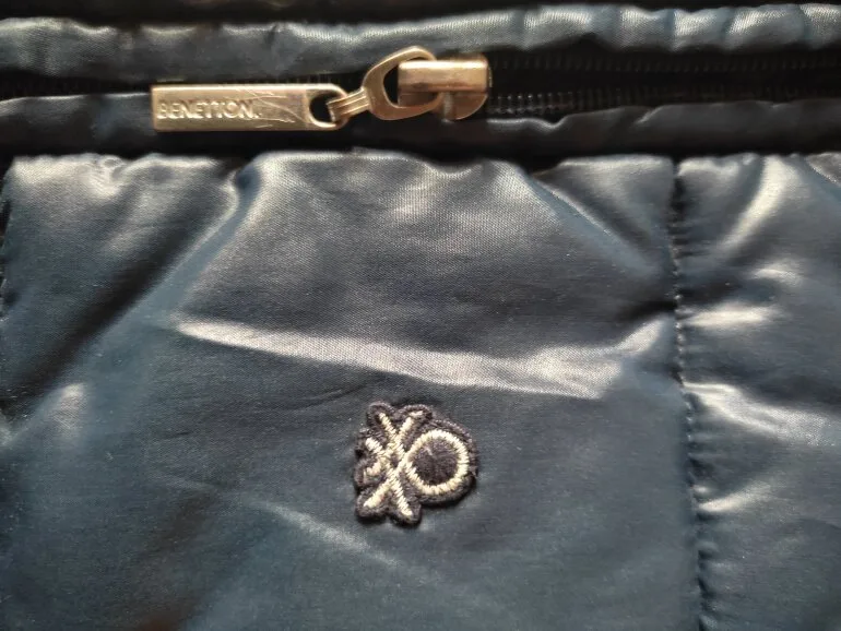 Chaleco acolchado azul — foto 4