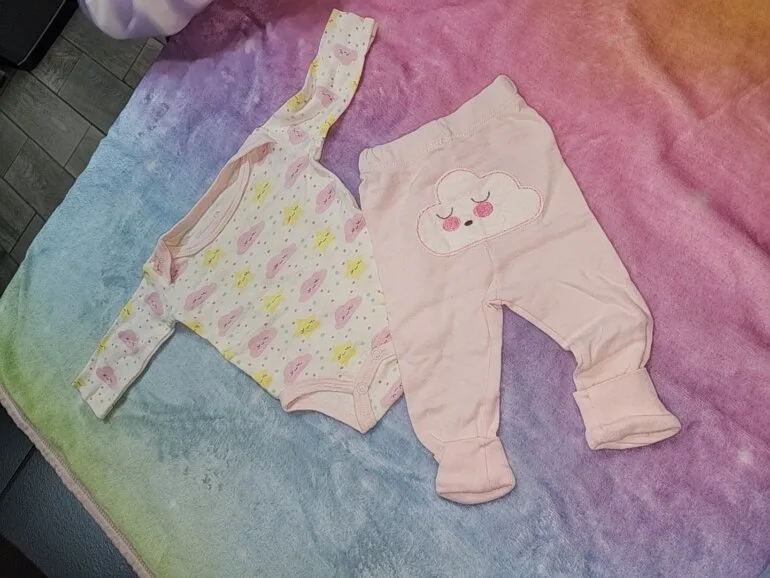 Set 4 conjuntos pañleros con pantalocito — foto 7