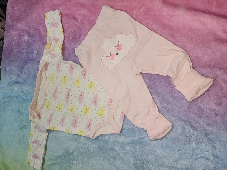 Set 4 conjuntos pañleros con pantalocito — foto 8
