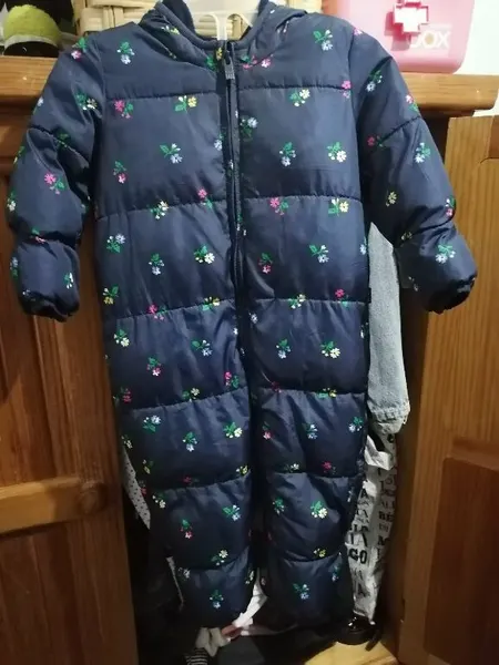 Comando capitonado Azul / Flores