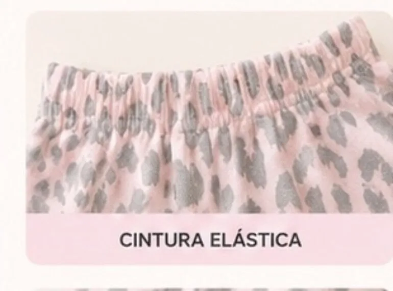 Pantalón rosa con gris — foto 4