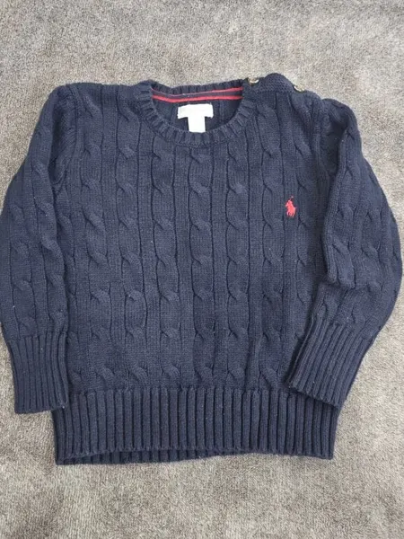 Sueter azul ralph lauren