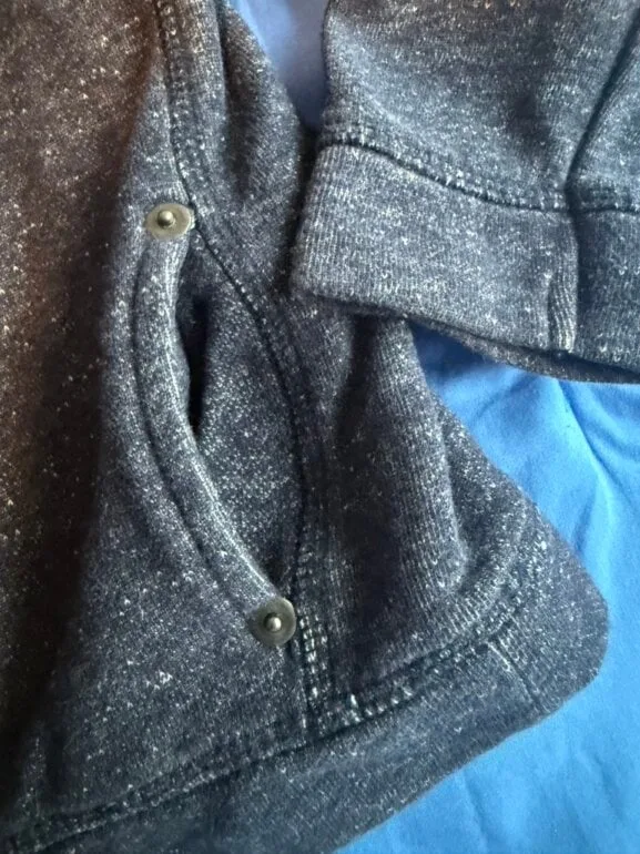 Sudadera azul Denim — foto 2