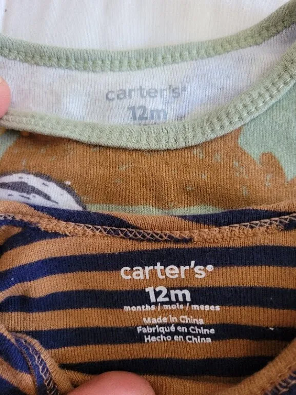 Paquete 4 Pañaleros Carters — foto 7