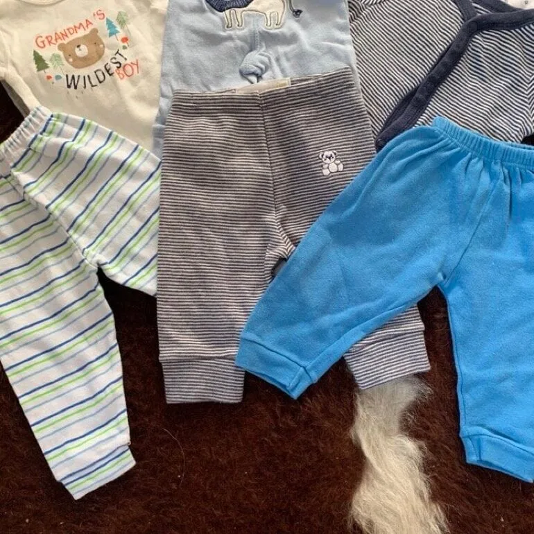 Lote de 9 piezas de bebé recién nacido — foto 2
