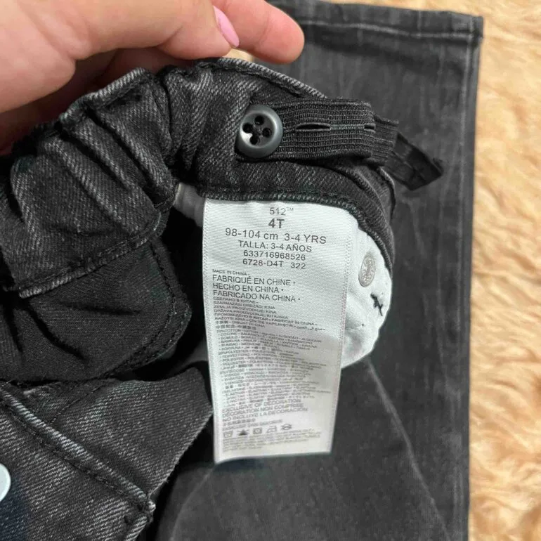 Jeans color negro — foto 4