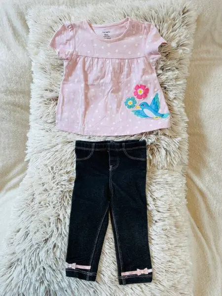 Conjunto Carter’s bebé niña 6 a 9 meses