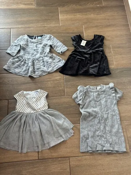 Vestidos grises
