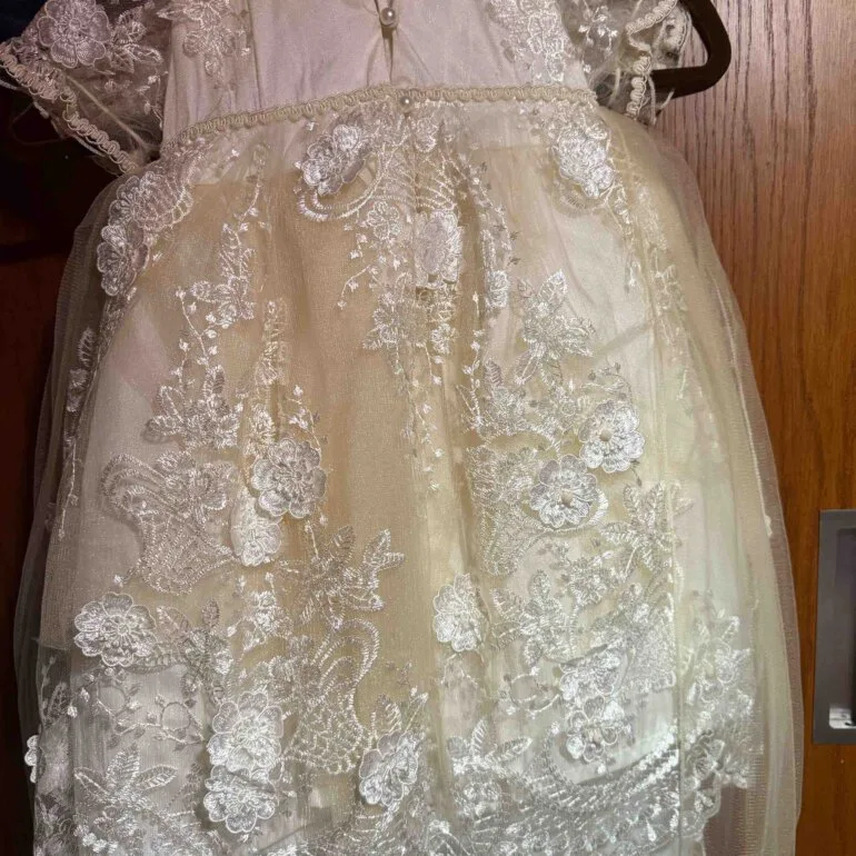 Ropon de bautizo desmontable — foto 3