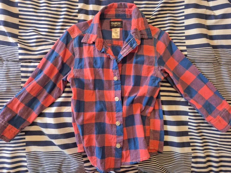 Lote 6 camisas talla 3 manga larga — foto 6