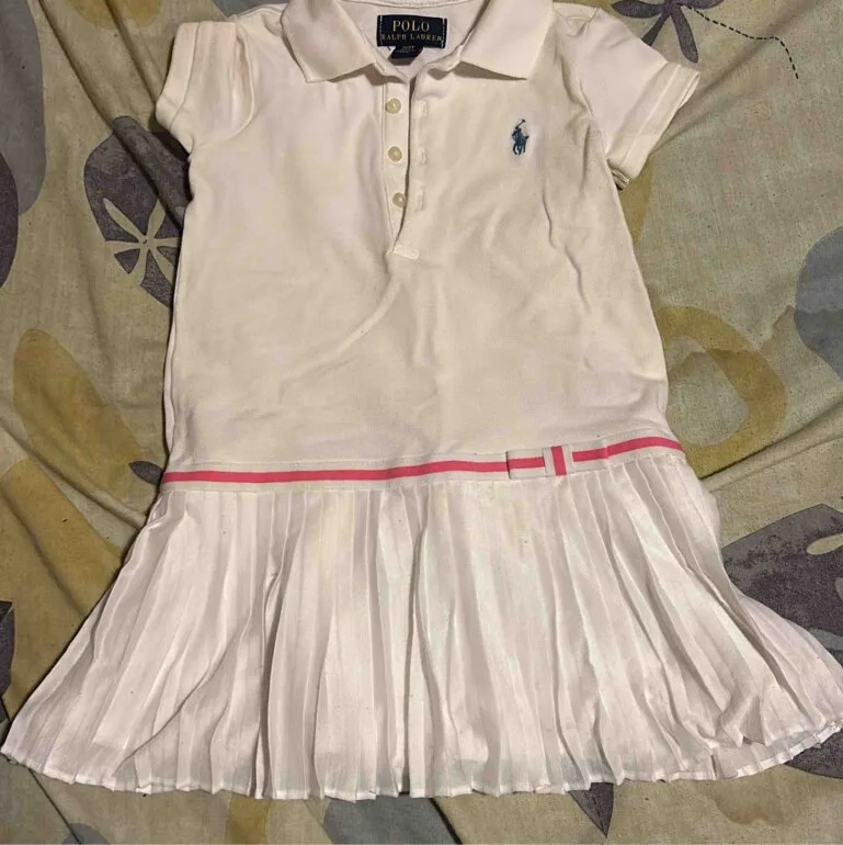 Vestido blanco polo Ralph Lauren — foto 4
