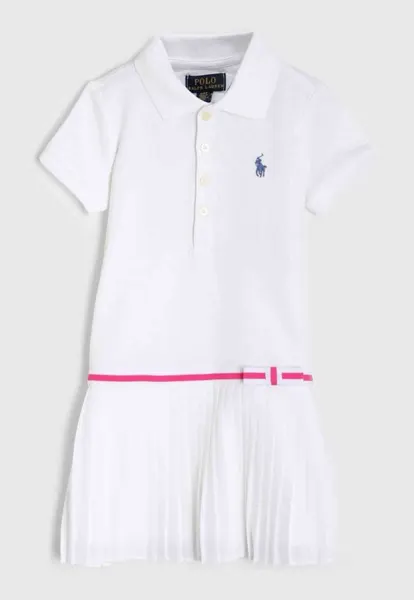Vestido blanco polo Ralph Lauren