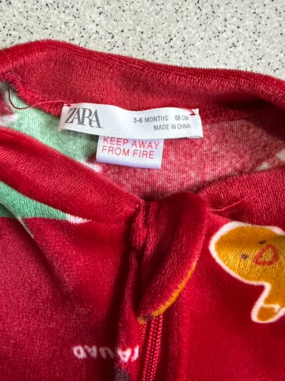 2 Mamelucos Pijama Navideño bebé 6m — foto 4