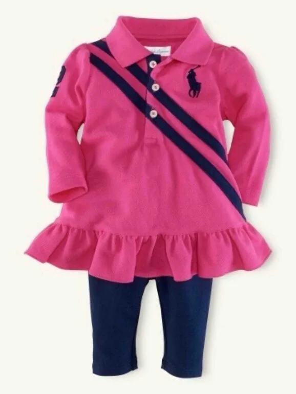 Vestido corto polo Ralph Lauren