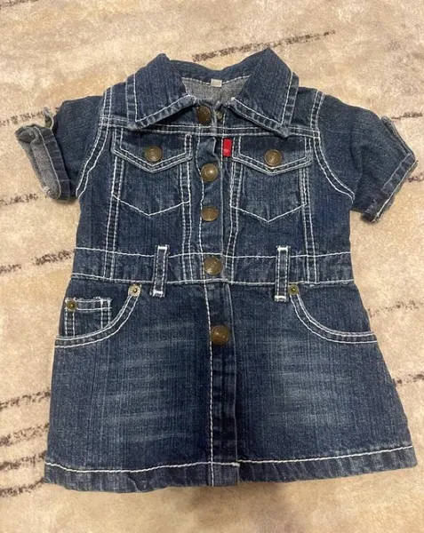 Vestido levis 6 meses