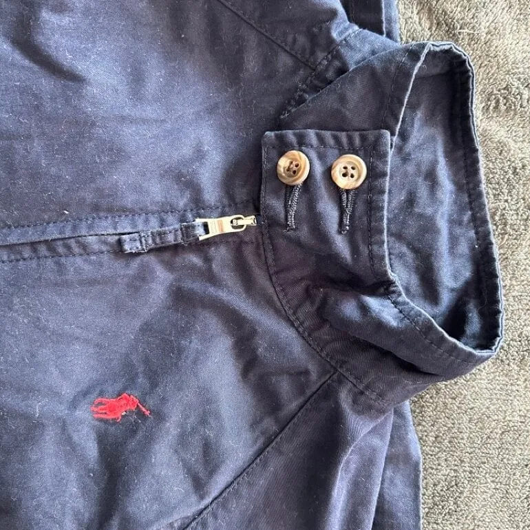Chamarra Polo talla 4 y vestido Ferrioni — foto 4