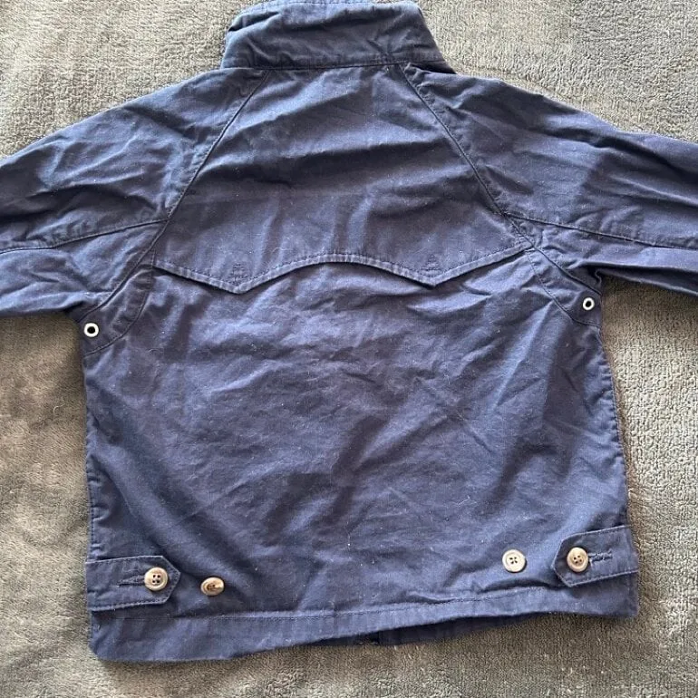 Chamarra Polo talla 4 y vestido Ferrioni — foto 2