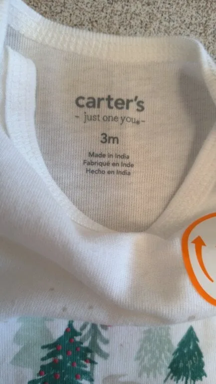 Conjunto navideño para bebe 3 m — foto 3