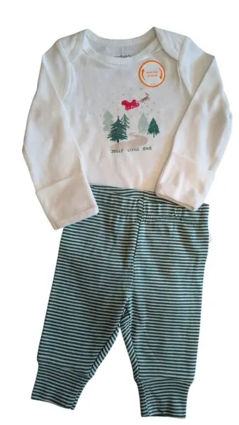Conjunto navideño para bebe 3 m